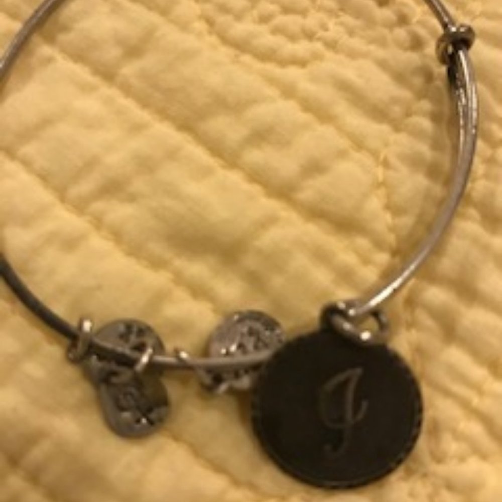 Alex and Ani "I" initial bracelet